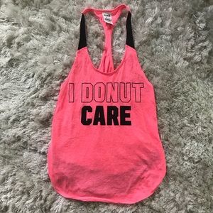 3 for $15 PINK tank xs💕 I donut care!
